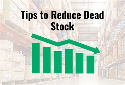 how to reduce dead stock.